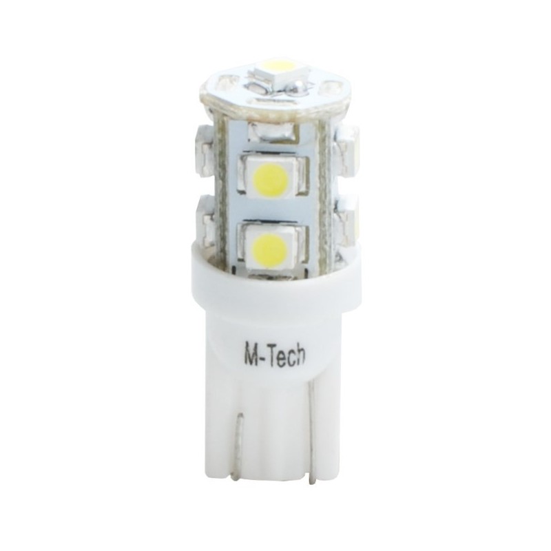 2xDioda LED W5W 9SMD3528, biała (LB018W)