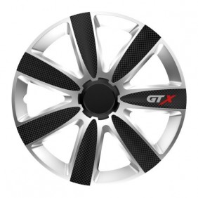 GTX 14" - Kołpak GTX Carbon bicolour srebrno-czarny - 1 szt. NOWOŚĆ
