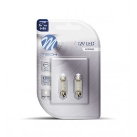 Diody LED: 5W 36mm 4LED 3mm biała (LB043W)