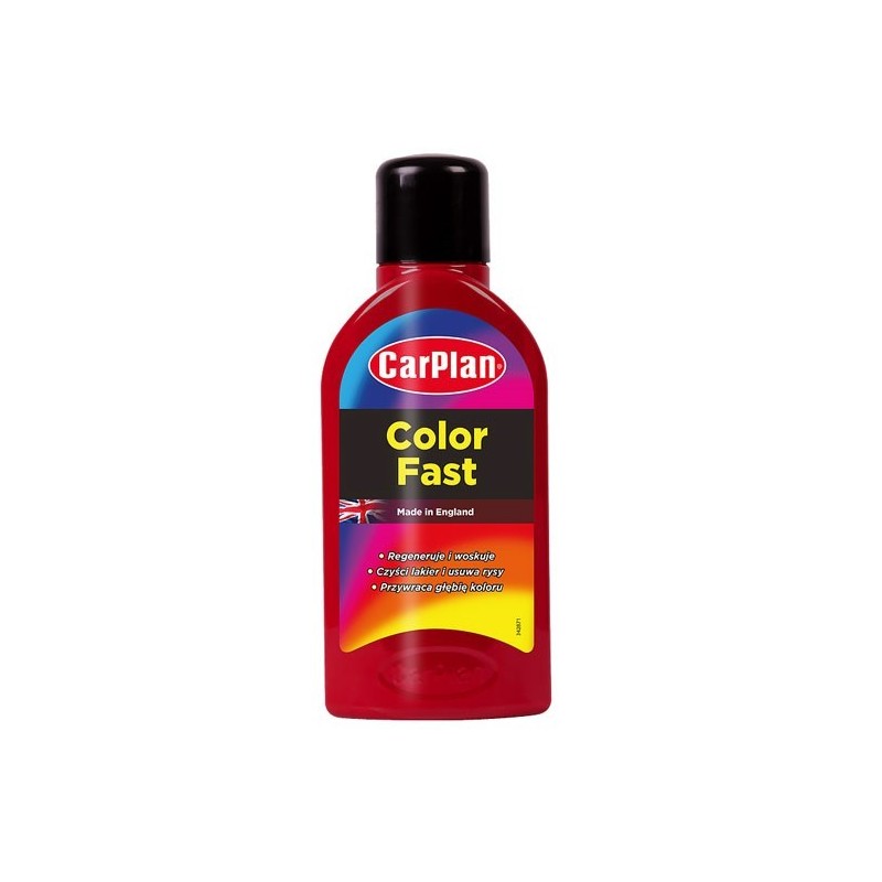 CarPlan Color Fast - Woskujący regenerator lakieru - Ciemnoczerwony - 500ml
