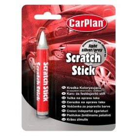 CarPlan Scratch Stick - Kredka koloryzująca do lakieru na rysy - Srebrny/Szary