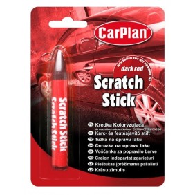 CarPlan Scratch Stick - Kredka koloryzująca do lakieru na rysy - Ciemnoczerwony