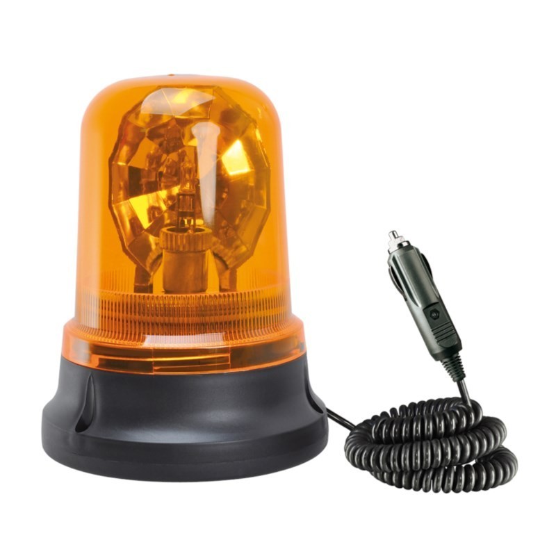 Lampa wielofunkcyjna z żarówką H1, 12V, pomarańczowa