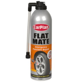 CarPlan Flat Mate Tyre Repair - Uszczelniacz przebitych opon z pompką - 500ml