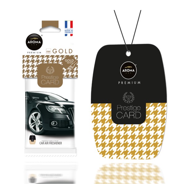 Odświeżacz PRESTIGE CARD - Gold (AROMA CAR)