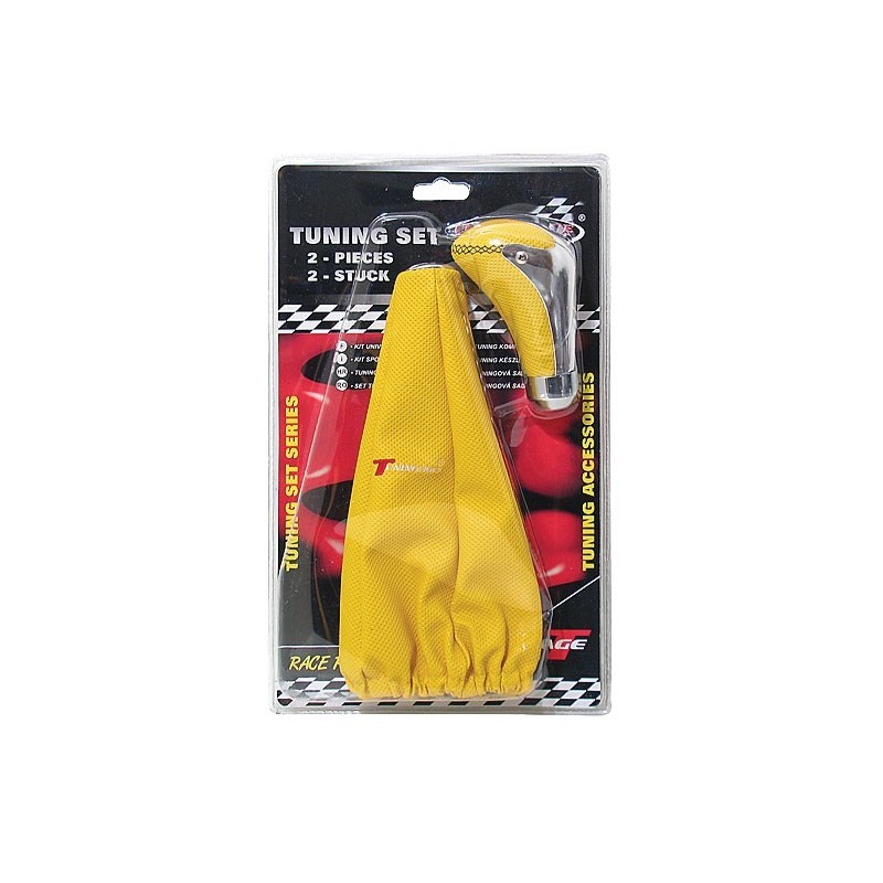 Set of accessories for tuning - yellow - 2 pieces SALE